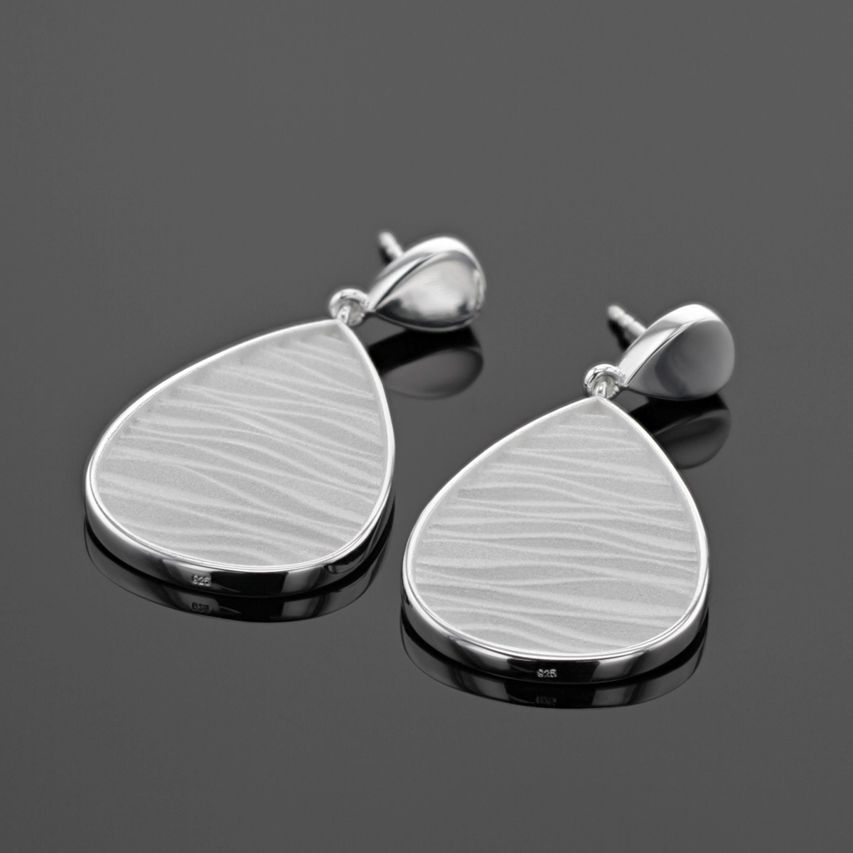 Unique sterling silver earrings Mauritius