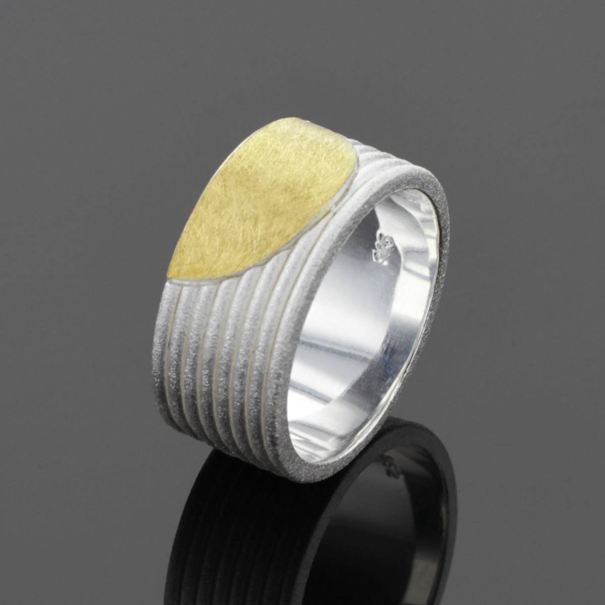 Silver and gold rings made in Mauritius