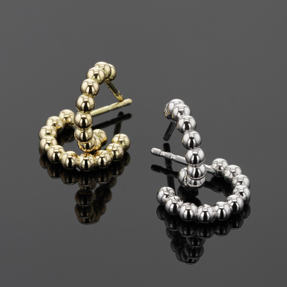 Gold earrings Mauritius