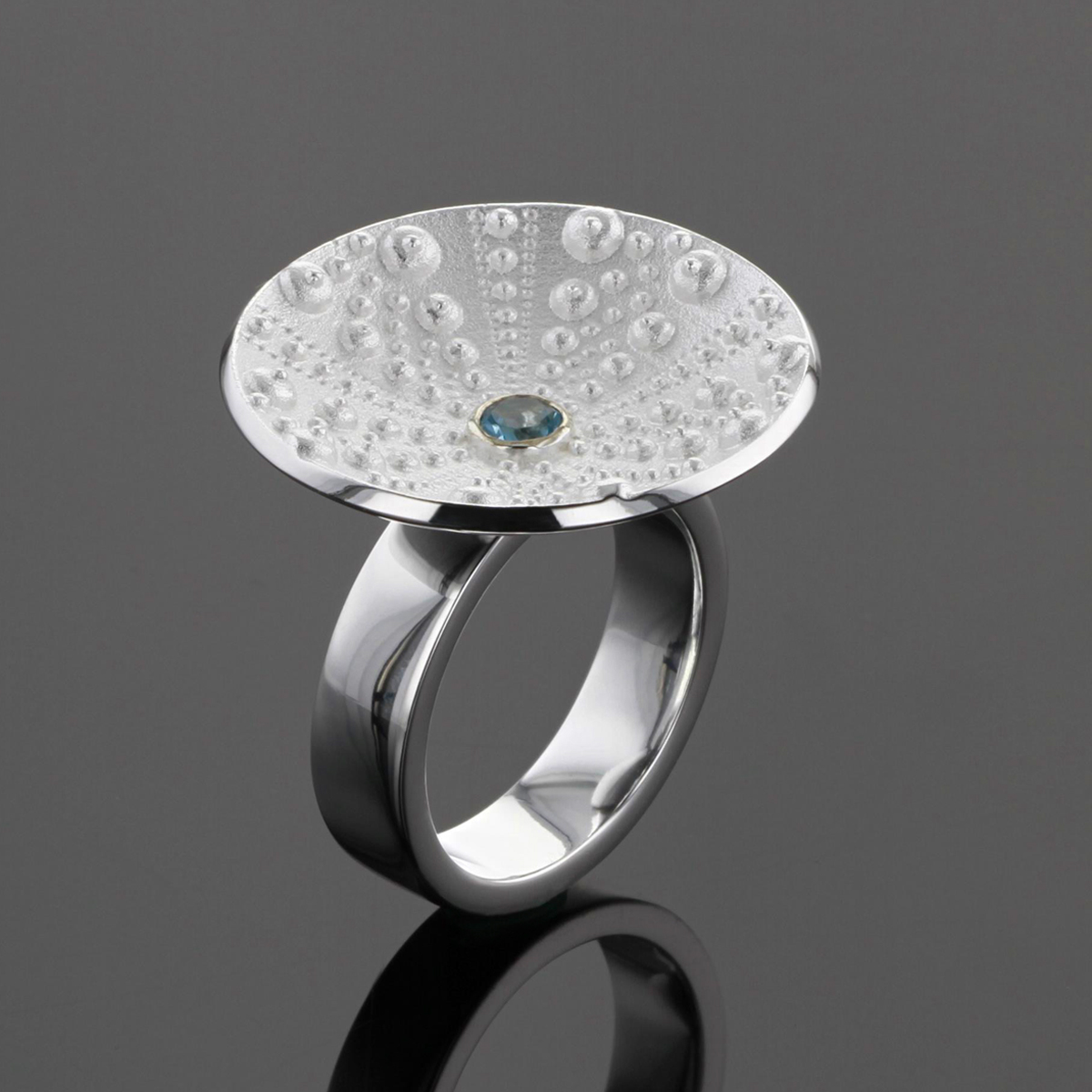 Sterling silver sea urchin jewellery