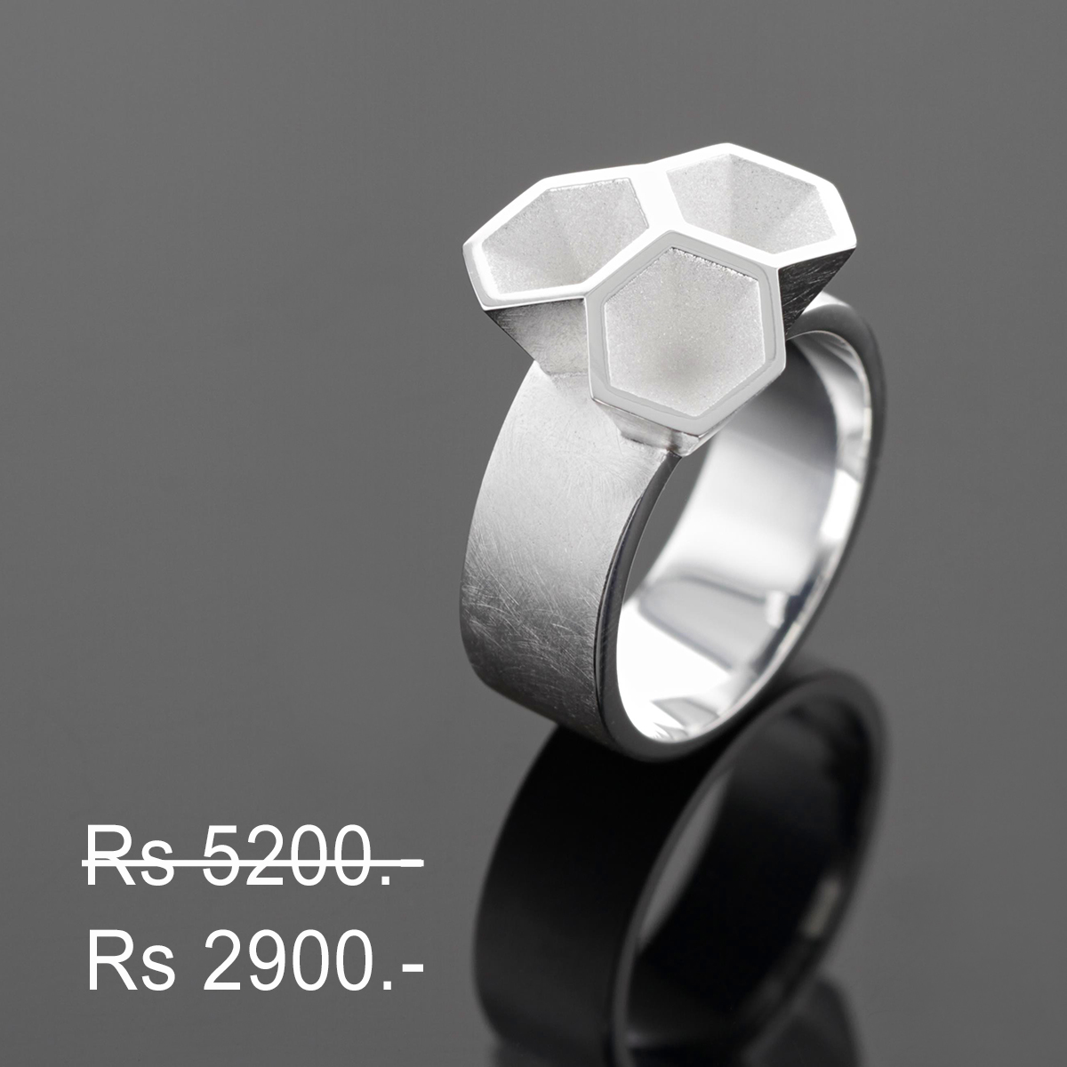 Sales corner silver rings