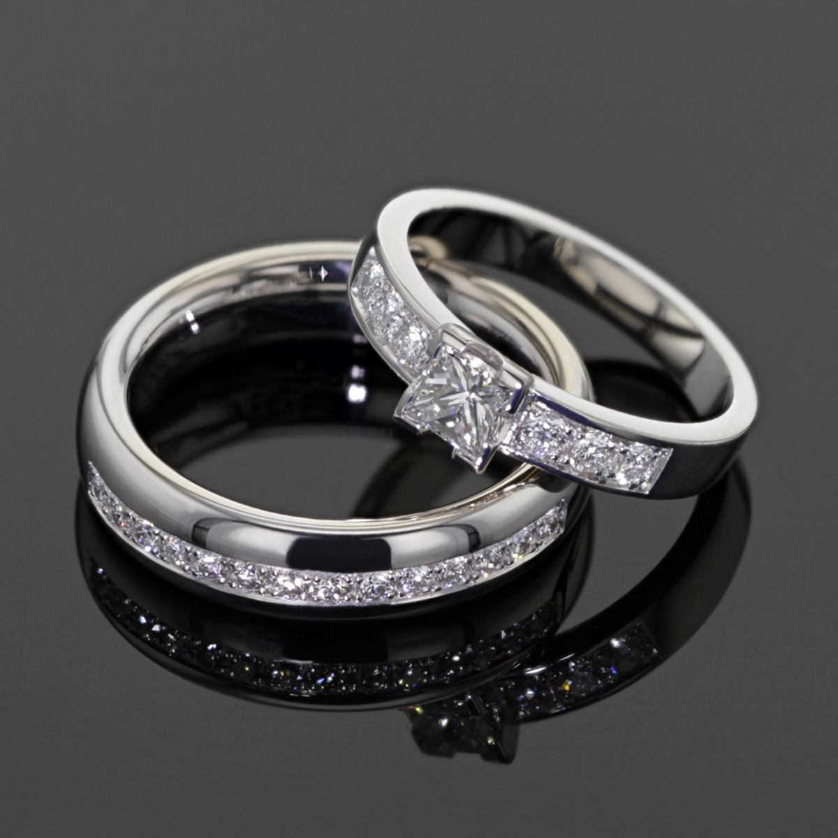 Exclusive wedding and engagement rings Mauritius