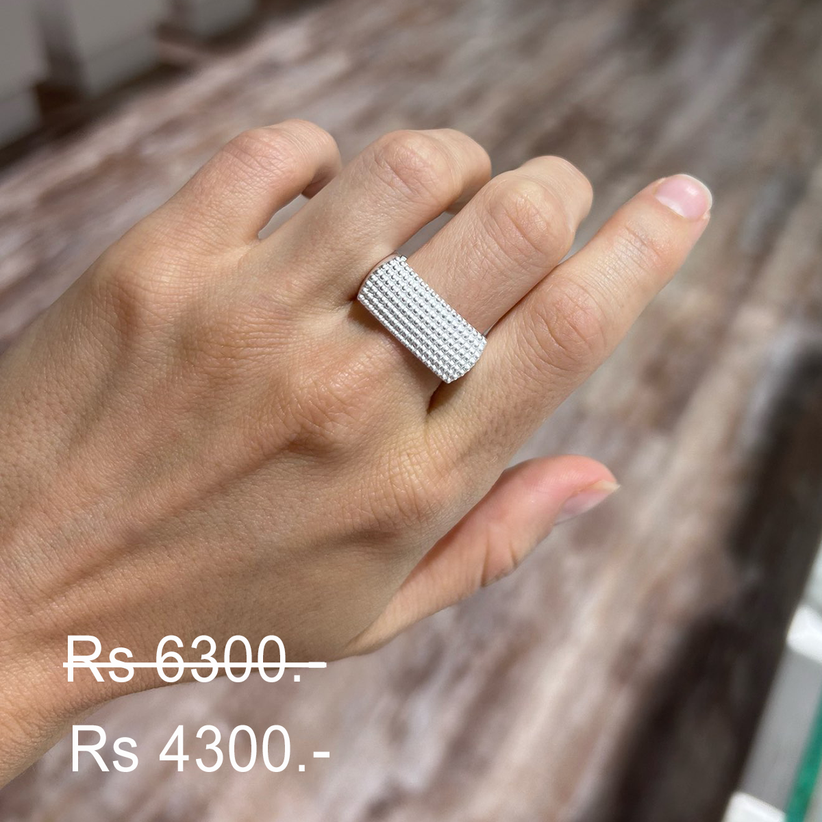 Discounted bubble ring