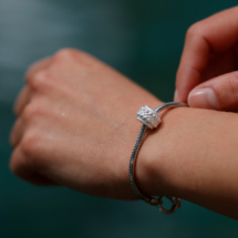 Sterling silver sea urchin bead Silver sea urchin bead