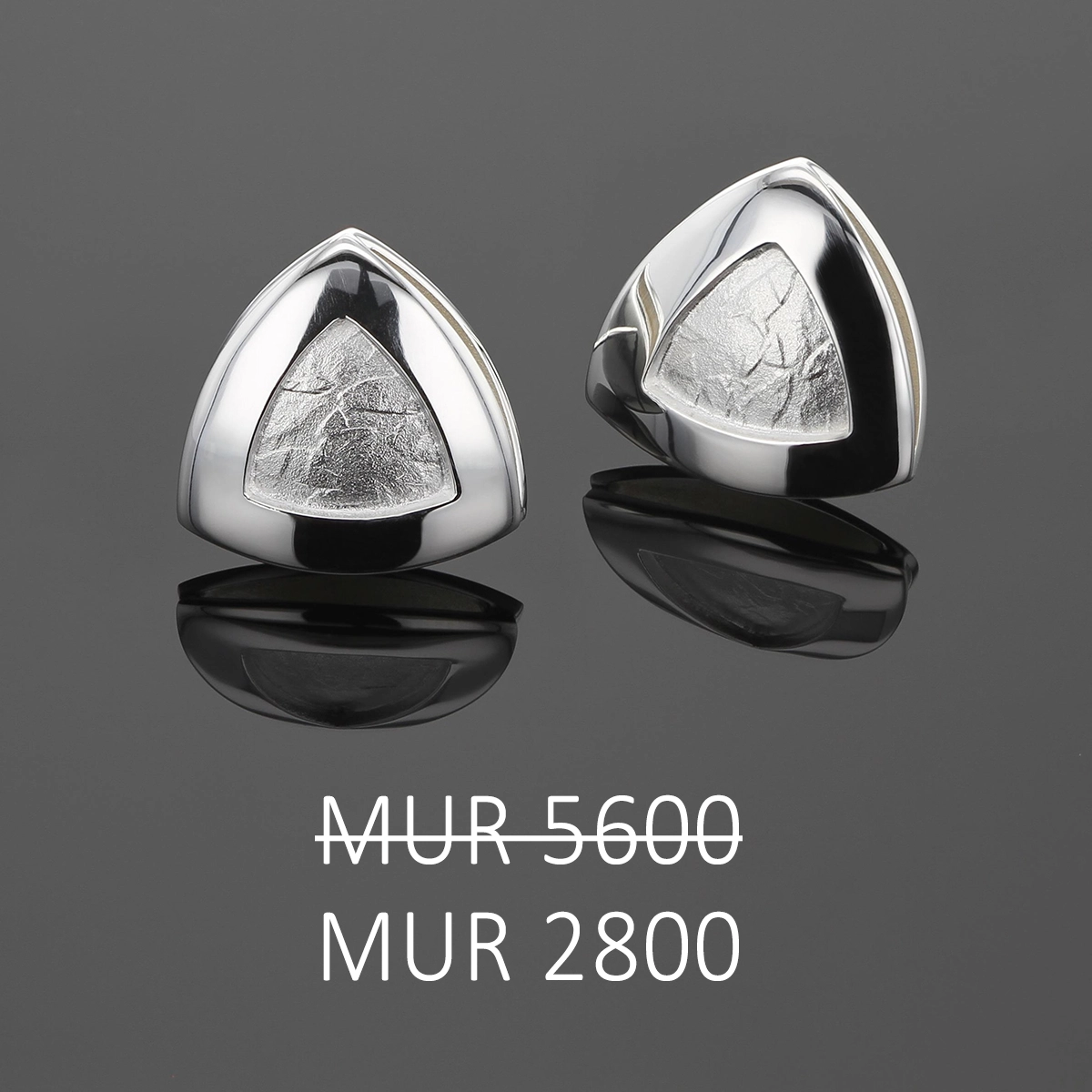 Silver earrings on sale