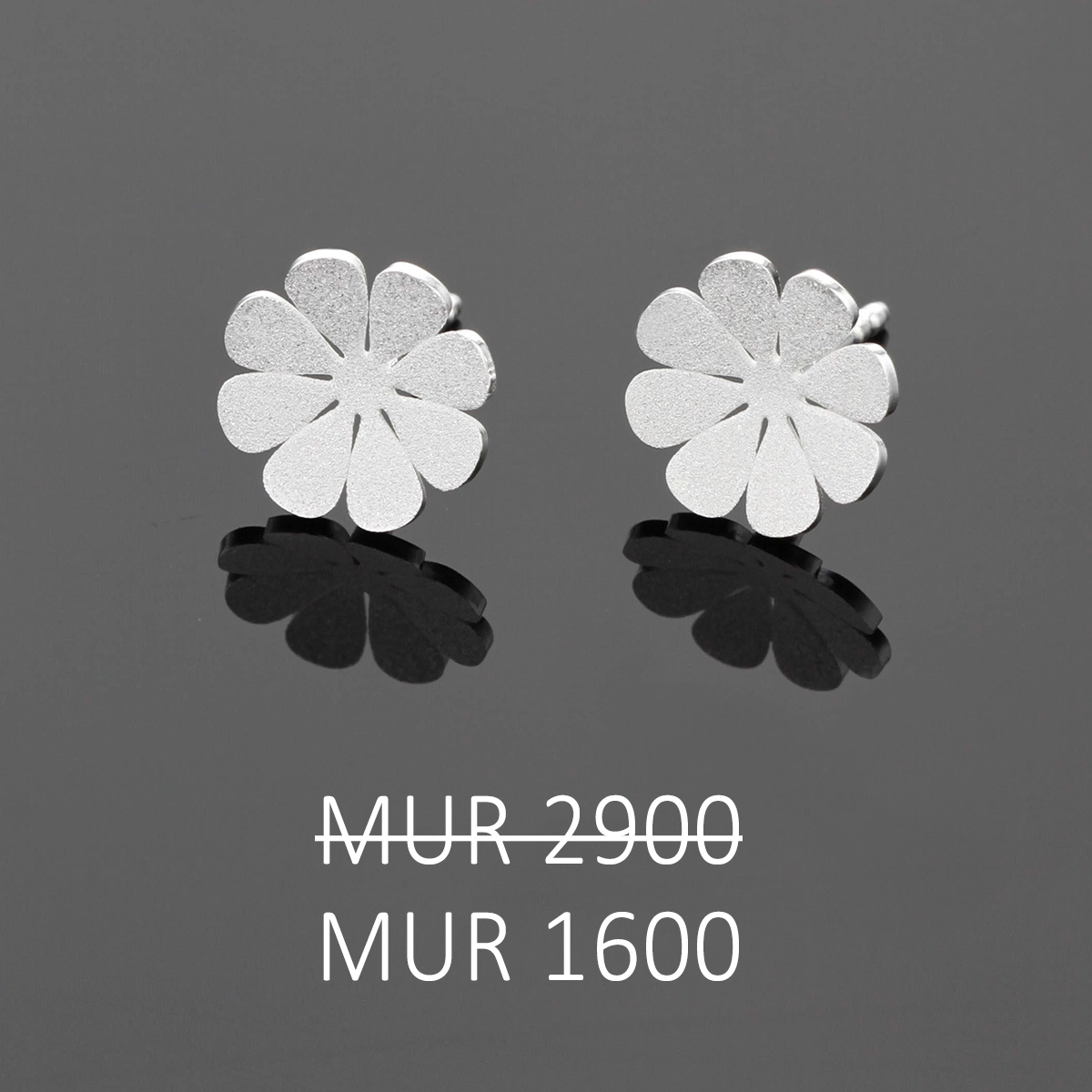 Silver earrings on sale