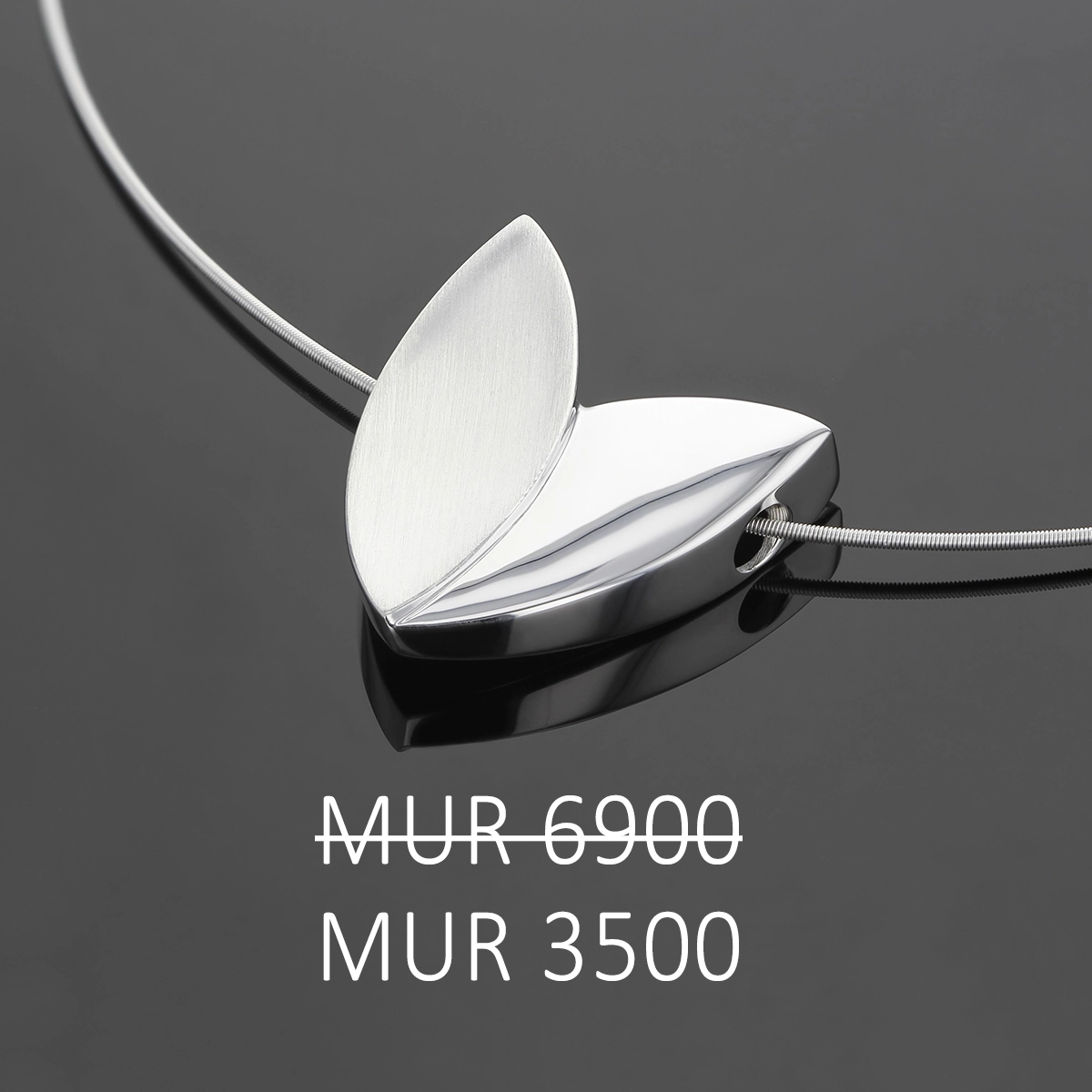 Silver pendant on sale