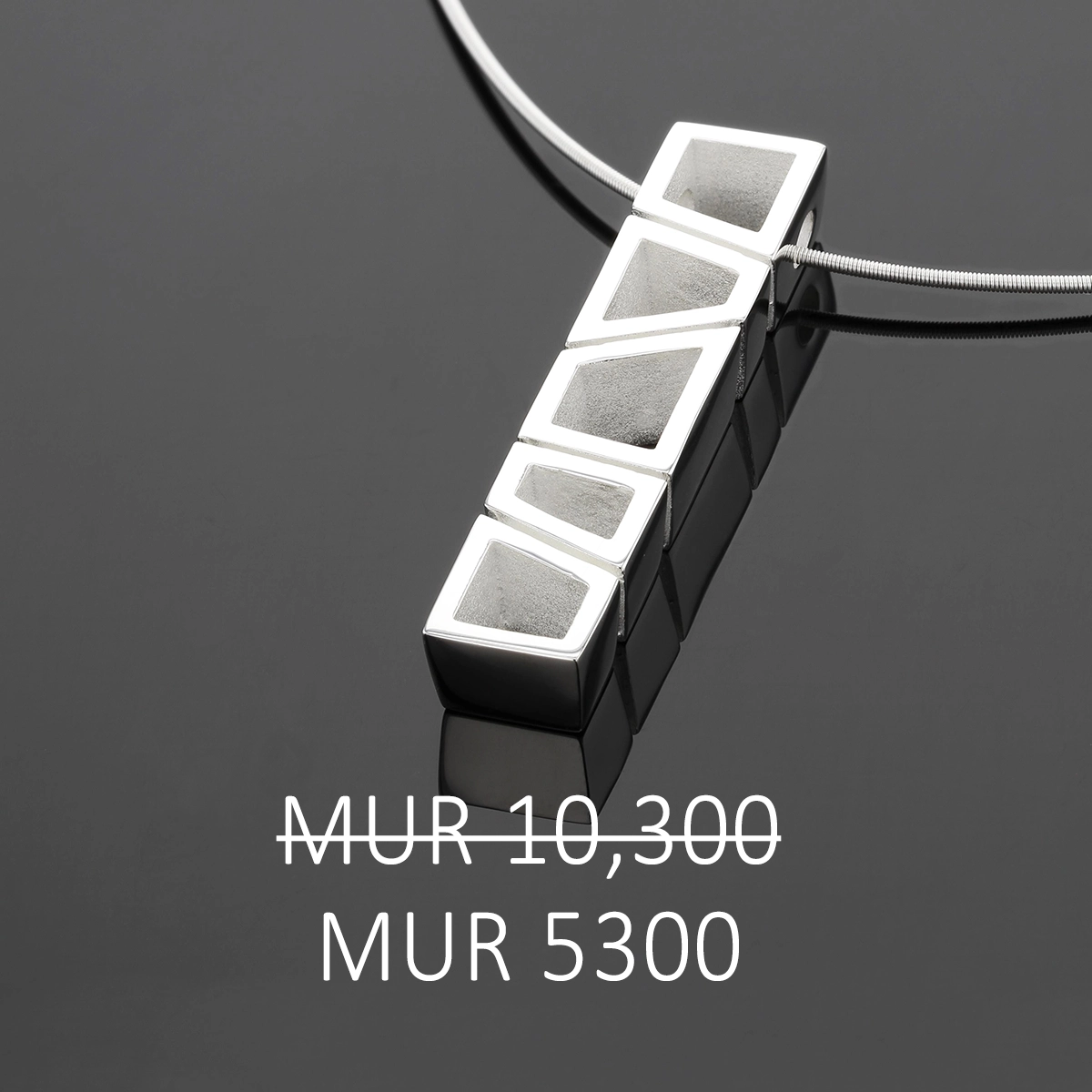 Silver pendant on sale